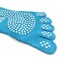 Wrapables Full Toe Yoga Pilates Socks with Grips, Set of 3, Pink/Purple/Blue